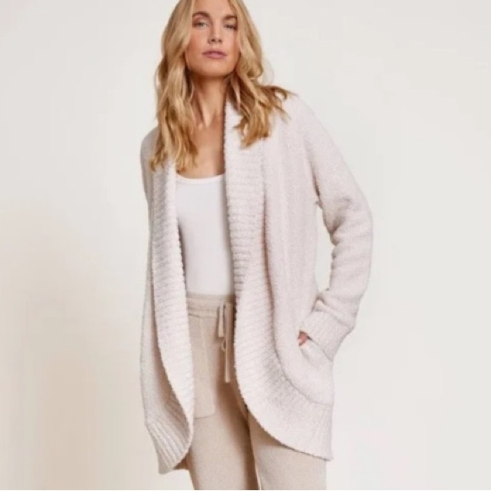 Barefoot Dreams CozyChic Soft Chenille Cardigan Sweater